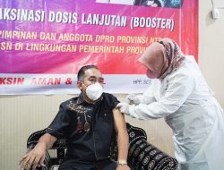 Anggota Dewan dan ASN Pemerintah Provinsi NTB ikuti Vaksinasi Booster