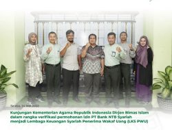 Bank NTB Syariah Terima Kunjungan Tim Kementerian Agama
