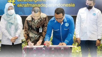 Bank NTB Syariah dan GEKRAFS Teken MoU Kembangkan Ekonomi Kreatif