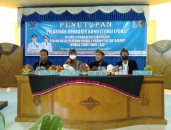 Penutupan Pelatihan 320 Peserta Tahun 2022 di LLK Selong, Kepala LLK: Kita Atasi Pengangguran