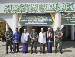 Perkuat Sinergitas, Ponpes Al-Ishlahuddiny Kediri Mendapat Kunjungan Danrem 162/WB