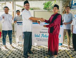 PLN UIP Nusra Berbagi Kebahagiaan Saat Momen Idul Adha 1443 H