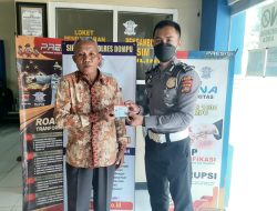 Asik! 76 Warga Dapat SIM Gratis Dari Ditlantas Polda NTB