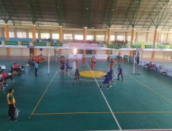 Ini Hasil Lengkap Hari Pertama Turnamen Bola Voli Pelajar Piala Gubernur 2022