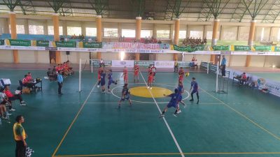 Ini Hasil Lengkap Hari Pertama Turnamen Bola Voli Pelajar Piala Gubernur 2022