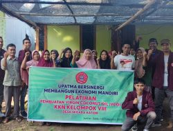 Bangun Ekonomi Mandiri, KKN Upatma Gelar Pelatihan VCO Pada KWT