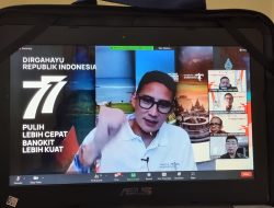 Rembug Pariwisata AHLI 2022; Sandiaga Bocorkan Rahasia Sukses Pakai Konsep 3G, Apa Itu?