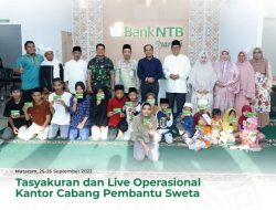Berikan Layanan Prima, Bank NTB Syariah KCP Sweta Resmi Beroperasi