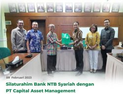 Silaturahim Bank NTB Syariah dengan PT Capital Asset Management