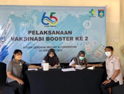 Komitmen Gerakan Hotel Sehat dan Bersih,  Aruna Senggigi Lakukan Vaksinasi Booster ke-2 bagi Seluruh Karyawan