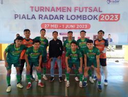 Lumat 5TM Sport A, Bank NTB Syariah ke Semifinal Futsal Piala Radar Lombok