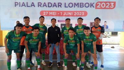 Lumat 5TM Sport A, Bank NTB Syariah ke Semifinal Futsal Piala Radar Lombok