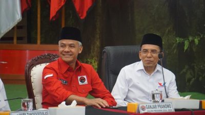Jelang Pilpres 2024, Ganjar Pranowo Bertemu TGB di Lombok 