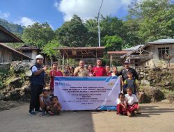 Perluas Jaringan Distribusi , Sembilan Dusun di Pulau Flores Kini Teraliri Listrik PLN