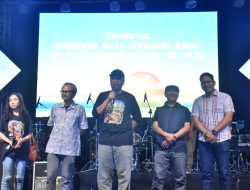Berpesan Masyarakat NTB Harus Seindah Alamnya, Gubernur NTB Hadiri Senggigi Sunset Jazz 2023