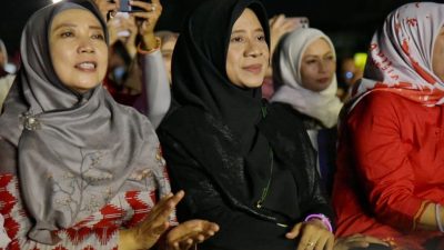 Wakil Gubernur NTB, Ummi Rohmi Hadiri Konser Playmusic Festival 2023