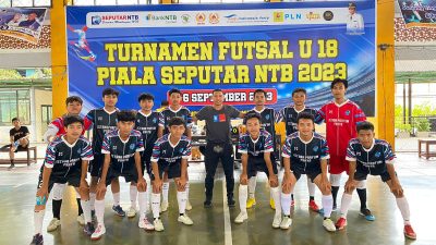 Hari Pertama Futsal U18 Seputar NTB, 12 Pertandingan Tuntas Digelar