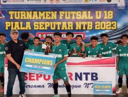 Amanah Academy Bank NTB Syariah Juara Futsal U18 Piala Seputar NTB