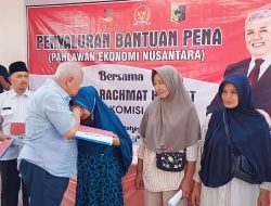 Bermitra dengan Kemensos RI , Rachmat Hidayat Kembali Salurkan Bantuan PENA untuk Warga Sakra Lombok Timur