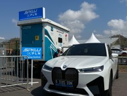 Komitmen Mendukung Perubahan Menuju Energi yang Bersih dan Berkelanjutan, PLN NTB Hadirkan SPKLU pada MotoGP Mandalika 2023