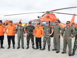 Antisipasi Pembalap Butuhkan Evakuasi Medis Udara, Basarnas Kerahkan dua helikopter Selama Moto GP 2023 Berlangsung