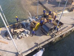 Sebagai Perayaan HLN ke-78, PLN NTB Sediakan Penerangan 24 Jam untuk Warga Desa Labuhan Aji di Pulau Moyo