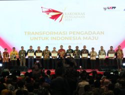 Kemenkumham Raih Penghargaan Terbaik I ITKP di Anugerah Pengadaan 2023