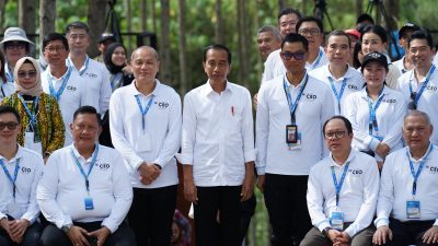 Presiden Jokowi dan 99 CEO Kunjungi IKN: PLN Bangun Sistem Kelistrikan Terdepan Berbasis Energi Terbarukan