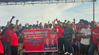 Rachmat Hidayat : Menangkan Ganjar Mahfud di seluruh Pesisir Lombok dan Sumbawa agar kehidupan kaum Nelayan di NTB makin sejahtera dan bahagia