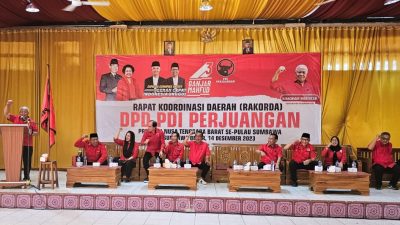 Menangkan Pemilu 2024, Rachmat Hidayat Gelar Rakorda PDI Perjuangan se Pulau Sumbawa