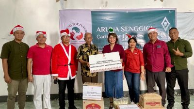 Berbagi Sukacita Natal, Aruna Senggigi Kunjungi Panti Asuhan Patmos