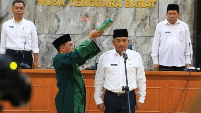 Ibnu Salim Dilantik sebagai Penjabat Sekda NTB, Fokus pada Netralitas ASN dan Pemulihan Ekonomi Melalui MICE