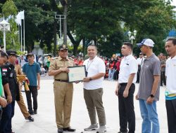 PT PLN UIP Nusra Sabet Penghargaan Zero Accident dalam Pencanangan Bulan K3 NTB
