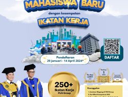 ITPLN Buka Pendaftaran Mahasiswa Baru, Kesempatan Ikatan Kerja dengan PLN Group!