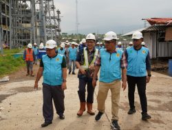 PLN UIP Nusra Monitor Progress PLTU Sambelia dan Serahkan Bantuan Golis untuk Desa Padak Guar