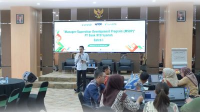 Bank NTB Syariah dan LPPI Berkolaborasi Gelar Program Pengembangan Manajer dan Supervisor