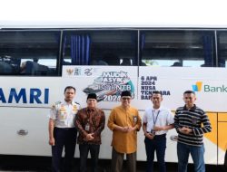 Perjalanan Aman dan Nyaman, Bank NTB Syariah dan DAMRI Cabang Mataram Gelar Program Mudik Gratis