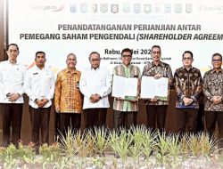 Bank NTB Syariah dan Bank Jatim Teken Perjanjian KUB untuk Pemenuhan Modal Inti Minimum