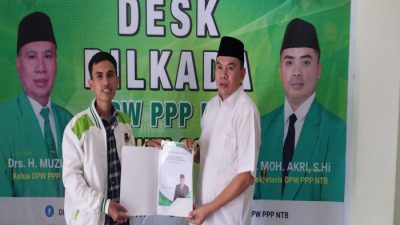 Gita Ariadi Daftar di PPP: Upaya Membangun Koalisi Solid untuk Pilkada NTB
