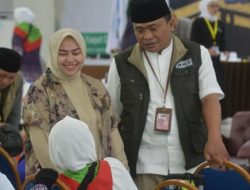 Kemenag NTB Resmi Lepas Jamaah Haji Kloter 5 Lombok Tengah