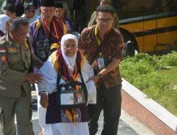 Ratusan CJH Tiba di Asrama Haji Lombok, Siap Menunaikan Ibadah di Tanah Suci