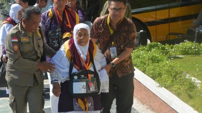 Ratusan CJH Tiba di Asrama Haji Lombok, Siap Menunaikan Ibadah di Tanah Suci