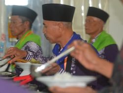 Kloter 10 JCH Lombok Timur: Wajah-wajah Syukur Menghiasi Asrama Haji Embarkasi Lombok