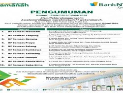 Layanan Samsat Lebih Mudah, PT Bank NTB Syariah Buka 10 Kantor Baru di NTB