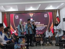 Gemuruh Massa Sambut Iqbal-IDP di Hari Terakhir Pendaftaran: Koalisi 10 Partai Siap Rebut NTB!