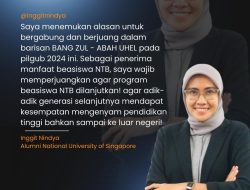 Inggit Nindya: Beasiswa NTB adalah Kunci, Saya Dukung Bang Zul – Abah Uhel untuk Masa Depan Pendidikan Anak Negeri