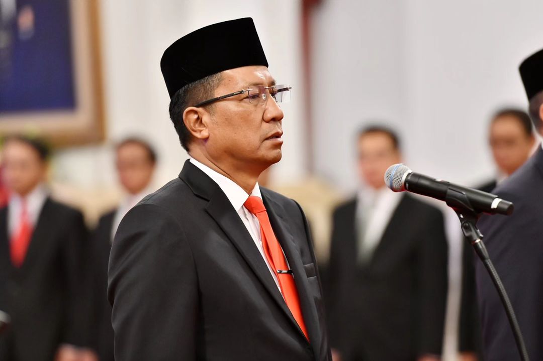 Widodo melantik Supratman Andi Agtas