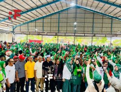 Rohmi – Firin Disambut Ribuan Relawan di Kabupaten Sumbawa Barat, Tanda Kemenangan Semakin Dekat
