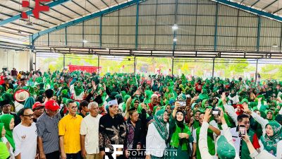 Rohmi – Firin Disambut Ribuan Relawan di Kabupaten Sumbawa Barat, Tanda Kemenangan Semakin Dekat