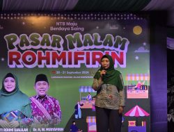 Rohmi-Firin Sapa Warga Kota Mataram dengan Gelar Pasar Malam